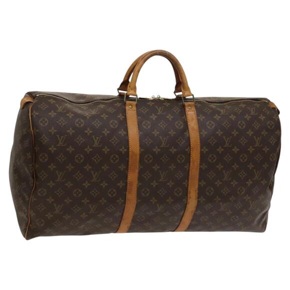 LOUIS VUITTON Monogram Keepall 60 Boston Bag M41422 - Picture 1 of 16